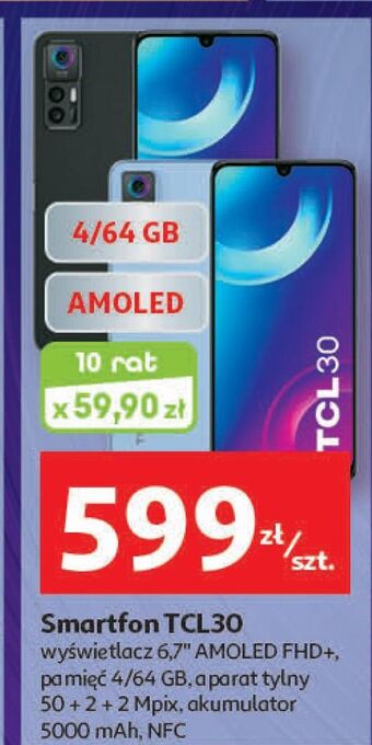 Auchan Smartfon 30 tcl oferta