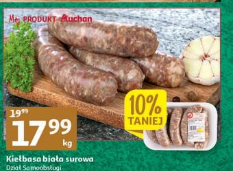 Auchan Kiełbasa biała surowa auchan oferta
