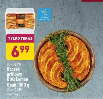 ALDI Boczek grillowy BBQ Lemon oferta