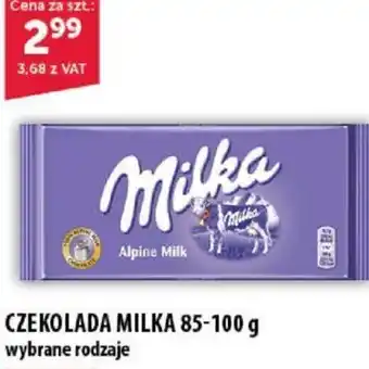 Eurocash Milka Czekolada 85-100g wybrane rodzaje oferta