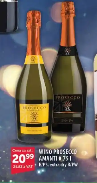 Eurocash Prosecco Wino Amanti 0,75l oferta