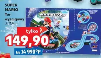 Kaufland Super Mario tor wyścigowy dł. 2,4m oferta