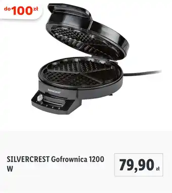 Lidl Silvercrest gofrownica 1200W oferta