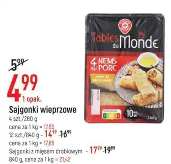 E.Leclerc Sajgonki wieprzowe 280g oferta