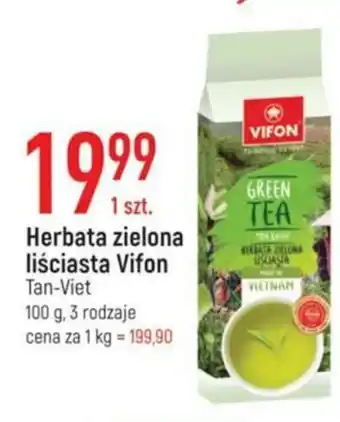 E.Leclerc Herbata zielona liściasta Vifon 100g oferta
