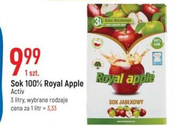 E.Leclerc Sok 100% Royal Apple 3l oferta