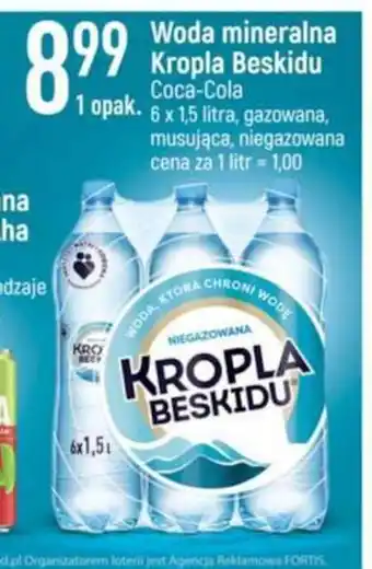 E.Leclerc Woda mineralna Kropla Beskidu 6x1,5l oferta