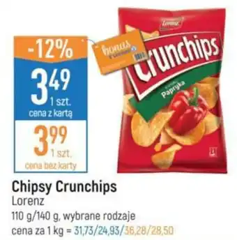 E.Leclerc Chipsy Crunchips 110-140g oferta