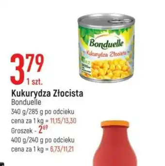 E.Leclerc Kukurydza złocista Bonduelle 340/285g oferta