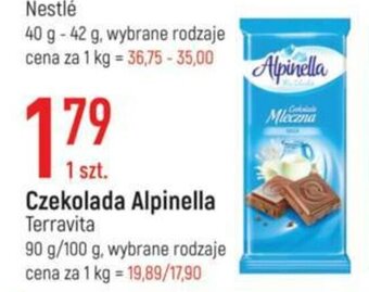E.Leclerc Czekolada Alpinella 90-100g oferta