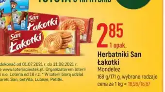 E.Leclerc Herbatniki San Łakotki 168-171g oferta