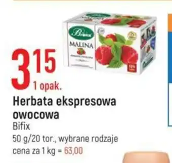 E.Leclerc Herbata ekspresowa owocowa Bifix 10tb. oferta