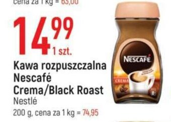 E.Leclerc Kawa rozpuszczalna Nescafe Crema/Black Roast 200g oferta