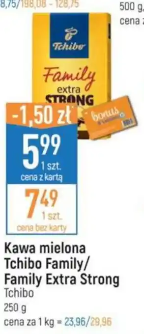 E.Leclerc Kawa mielona Tchibo Family Extra Strong 250g oferta