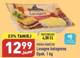 ALDI Lasagne bolognese mama mancini oferta