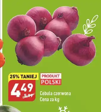 ALDI Cebula czerwona oferta
