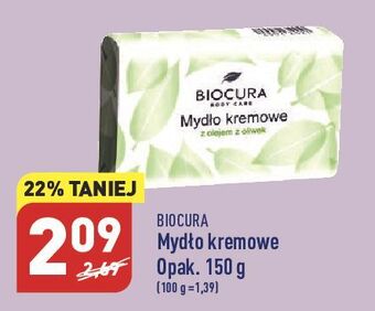 ALDI Mydło kremowe z olejem oliwek biocura oferta