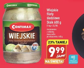 ALDI Filety śledziowe wiejskie contimax oferta