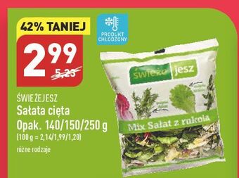 ALDI Sałata cięta lodowa świeże jesz oferta