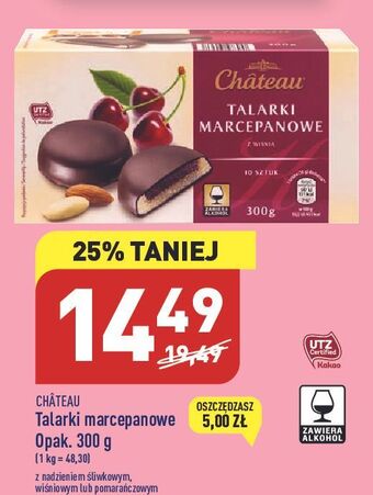 ALDI Talarki marcepanowe z nadzieniem pomarańczowym chateau oferta