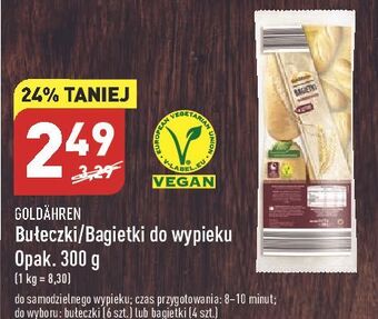 ALDI Bułeczki do wypieku goldahren oferta