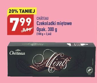 ALDI Czekoladki miętowe chateau oferta