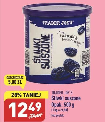 ALDI Śliwki suszone trader joe's oferta