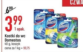 E.Leclerc Kostka do wc citrus domestos 3in1 power oferta