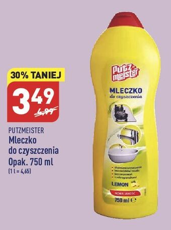 ALDI Mleczko do czyszczenia lemon putzmeister oferta