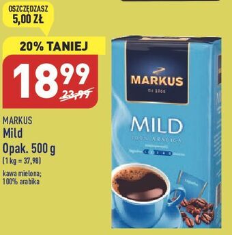 ALDI Kawa markus mild oferta