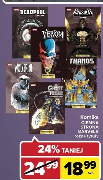 Komiks ciemna strona marvela - wyprawa thanosa marvel