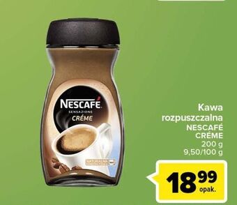 Carrefour Market Kawa nescafe sensazione creme oferta
