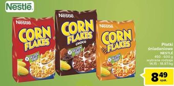 Carrefour Market Płatki śniadaniowe miód i orzeszki corn flakes (nestle) oferta