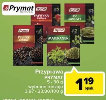 Carrefour Market Papryka słodka mielona prymat oferta