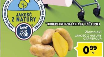 Carrefour Market Ziemniaki jakość z natury carrefour oferta