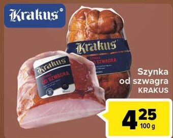 Carrefour Market Szynka od szwagra krakus animex oferta