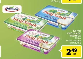 Carrefour Market Serek śmietankowy z czosnkiem piątnica twój smak oferta