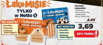Netto Parówki drobiowe łakomisie oferta