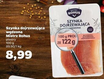 Netto Szynka dojrzewająca mistrz rohus oferta