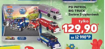Kaufland Pojazdy big truck pups psi patrol oferta