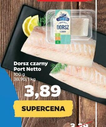 Netto Dorsz czarny port netto oferta