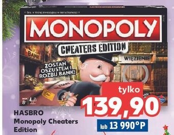 Kaufland Monopoly cheaters edition hasbro oferta