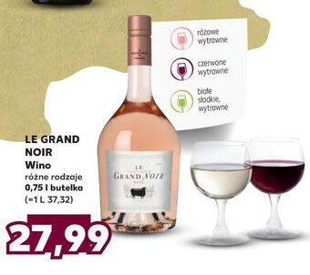 Kaufland Wino le grand noir rose oferta