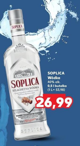 Kaufland Wódka soplica szlachetna oferta