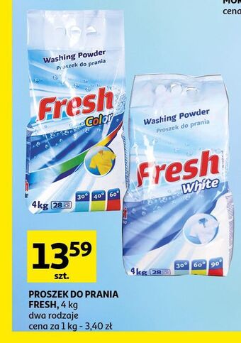 Auchan Proszek do prania kolorowego fresh (velvet group) oferta