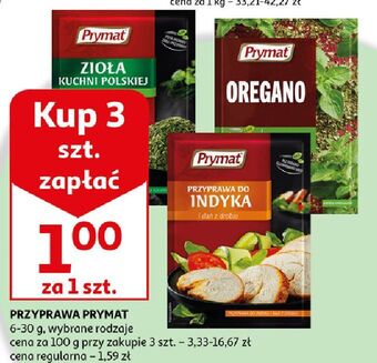 Auchan Przyprawa do indyka prymat oferta