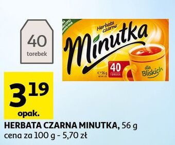 Auchan Herbata minutka oferta