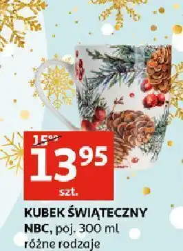 Auchan Kubek świąteczny 300 ml oferta