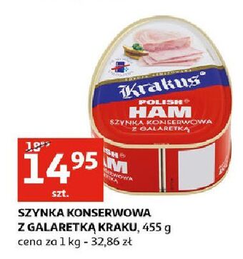 Auchan Szynka konserwowa krakus animex oferta