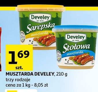 Auchan Musztarda stołowa develey oferta